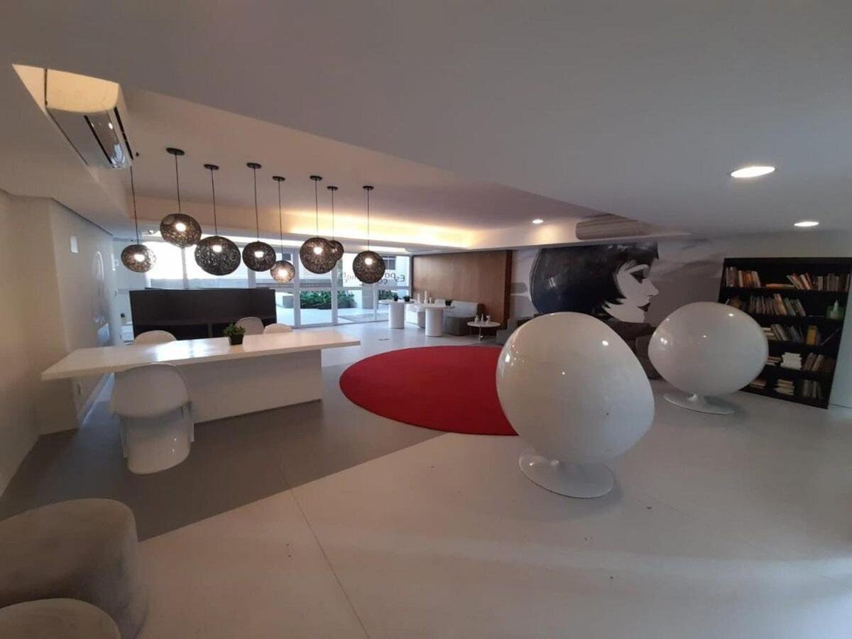 Lazer Completo Com Piscina E Sauna No Gonzaga Santos  Extérieur photo